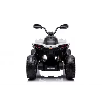 LEAN CARS elektrinis vaikiškas keturratis CAN-AM Renegate White