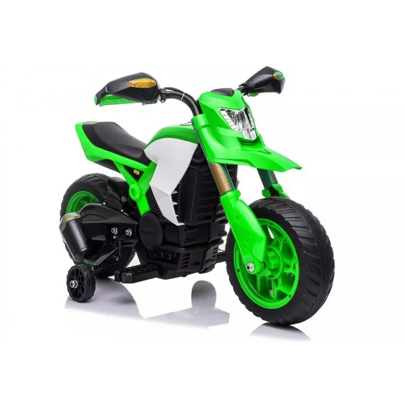 LEAN CARS Electric Ride-On Motorbike TR1909 Green