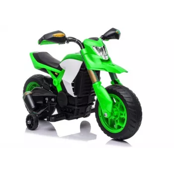LEAN CARS Electric Ride-On Motorbike TR1909 Green