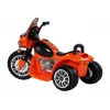 LEAN CARS Elektrinis motociklas vaikams JT568 Policija Oranžinis LED