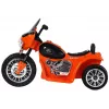 LEAN CARS Elektrinis motociklas vaikams JT568 Policija Oranžinis LED
