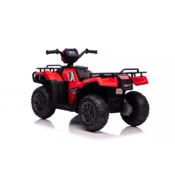 LEAN CARS elektrinis keturratis motociklas JC915 raudonas 12 V
