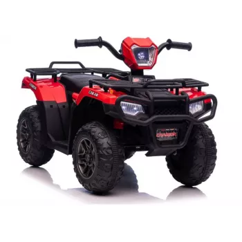 LEAN CARS elektrinis keturratis motociklas JC915 raudonas 12 V