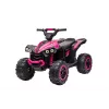 LEAN CARS elektrinis keturratis HL568 rožinis – 12V 2x30W vaikų ATV su muzika, LED žibintais, 30 kg talpa