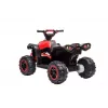 LEAN CARS elektrinis keturratis HL568 raudonas 6V baterija maitinamas vaikiškas ATV su LED žibintais ir muzika