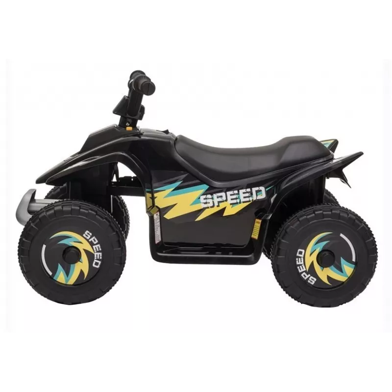 LEAN CARS Electric Ride On Quad XMX612 Black