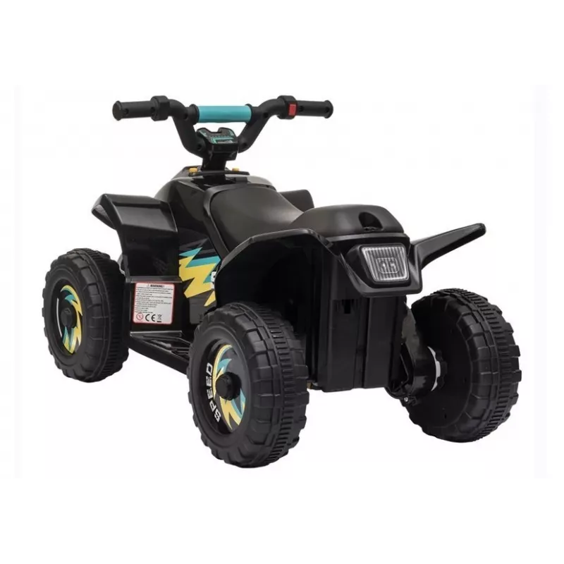LEAN CARS Electric Ride On Quad XMX612 Black