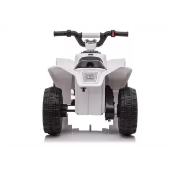 LEAN CARS elektrinis vaikiškas keturratis XMX612 Baltas