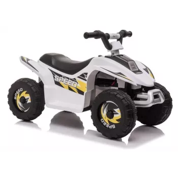 LEAN CARS elektrinis vaikiškas keturratis XMX612 Baltas