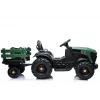 LEAN CARS Elektrinis traktorius su priekaba BDM0925 Military Green