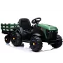 LEAN CARS Elektrinis traktorius su priekaba BDM0925 Military Green