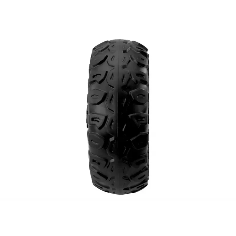 LEAN CARS EVA Wheel A032 - 10 colių vientisas putplasčio ratas vežimėliui, 45 mm plotis, juodas