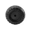 LEAN CARS EVA Wheel A032 - 10 colių vientisas putplasčio ratas vežimėliui, 45 mm plotis, juodas