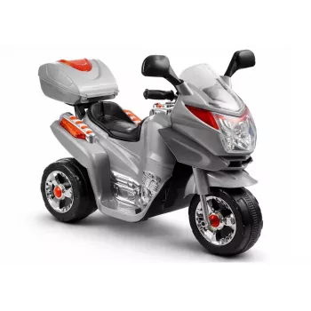 LEAN CARS HC8051 Pilkas elektrinis motociklas vaikams