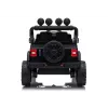LEAN CARS Jeep Rubicon DK-JWR558 24V vaikiškas automobilis su nuotolinio valdymo pultu, juodas