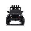 LEAN CARS Jeep Rubicon DK-JWR558 24V vaikiškas automobilis su nuotolinio valdymo pultu, juodas
