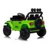 LEAN CARS Jeep Rubicon DK-JWR558 24V Žalias vaikiškas elektrinis automobilis