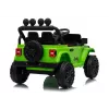 LEAN CARS Jeep Rubicon DK-JWR558 24V Žalias vaikiškas elektrinis automobilis