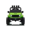 LEAN CARS Jeep Rubicon DK-JWR558 24V Žalias vaikiškas elektrinis automobilis