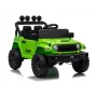 LEAN CARS Jeep Rubicon DK-JWR558 24V Žalias vaikiškas elektrinis automobilis