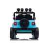 LEAN CARS Jeep Rubicon DK-JWR558 24V Šviesiai mėlynas elektrinis vaikiškas automobilis su tėvų nuotolinio valdymo pultu