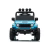 LEAN CARS Jeep Rubicon DK-JWR558 24V Šviesiai mėlynas elektrinis vaikiškas automobilis su tėvų nuotolinio valdymo pultu