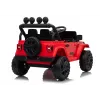 LEAN CARS Jeep Rubicon DK-JWR558 24V Raudonas elektrinis automobilis