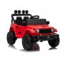 LEAN CARS Jeep Rubicon DK-JWR558 24V Raudonas elektrinis automobilis