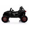 LEAN CARS Jeep XMX603 elektrinis vaikiškas automobiliukas - juodas su MP4 grotuvu