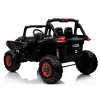 LEAN CARS Jeep XMX603 elektrinis vaikiškas automobiliukas - juodas su MP4 grotuvu