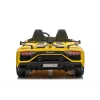 LEAN CARS Lamborghini Aventador SX2028 elektrinis automobilis vaikams, geltonas