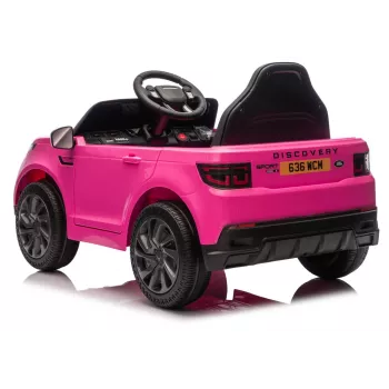 LEAN CARS Land Rover Discovery DLS-K06 Pink Battery-Powered Ride-On Vehicle