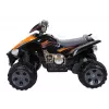LEAN CARS Medium Quad Black - Electric Ride On Vehicle