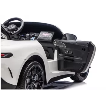 LEAN CARS vaikiškas elektromobilis Mercedes-AMG GT63 24V baltas