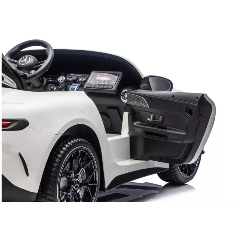 LEAN CARS vaikiškas elektromobilis Mercedes-AMG GT63 24V baltas