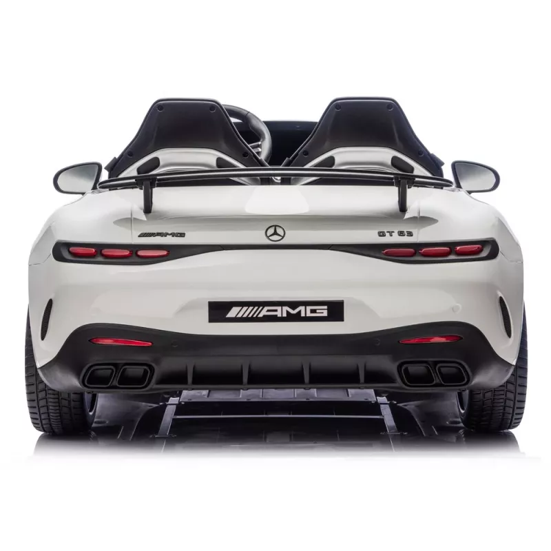 LEAN CARS vaikiškas elektromobilis Mercedes-AMG GT63 24V baltas