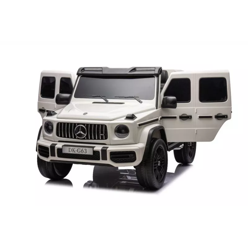 LEAN CARS Mercedes G63 XXL 24V Battery Car White