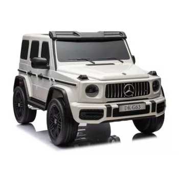 LEAN CARS Mercedes G63 XXL 24V Battery Car White