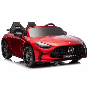 LEAN CARS Mercedes GT63 AMG DK-GT63 24V LCD Battery-Operated Car Red