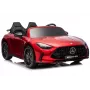 LEAN CARS Mercedes GT63 AMG DK-GT63 24V LCD Battery-Operated Car Red