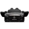 LEAN CARS Mercedes GT63 AMG DK-GT63 24V LCD Battery-Operated Car su tyliu varikliu, juoda