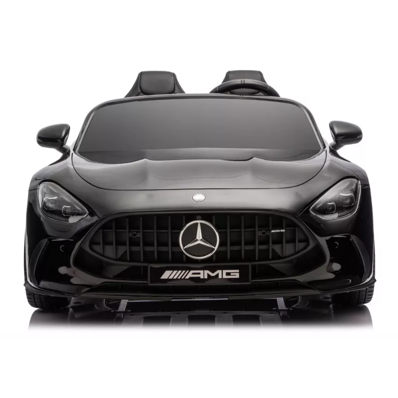 LEAN CARS Mercedes GT63 AMG DK-GT63 24V LCD Battery-Operated Car su tyliu varikliu, juoda