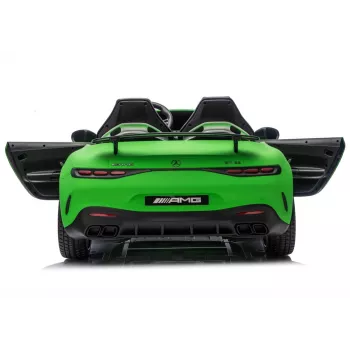 LEAN CARS Mercedes GT63 AMG DK-GT63 24V LCD Matte Green Battery Car