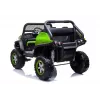 LEAN CARS Mercedes Unimog 12V elektrinis važinėjamas automobilis žalias