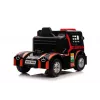 LEAN CARS Mercedes XMX622 Red Ride-On Truck su LED šviesomis