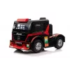 LEAN CARS Mercedes XMX622 Red Ride-On Truck su LED šviesomis