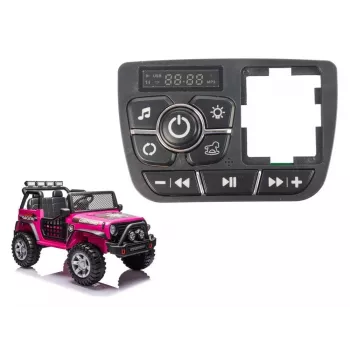 LEAN CARS Muzikos skydelis elektriniam automobiliui XMX618