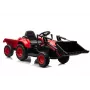 LEAN CARS Rechargeable Tractor with Bucket BW-X002A Red