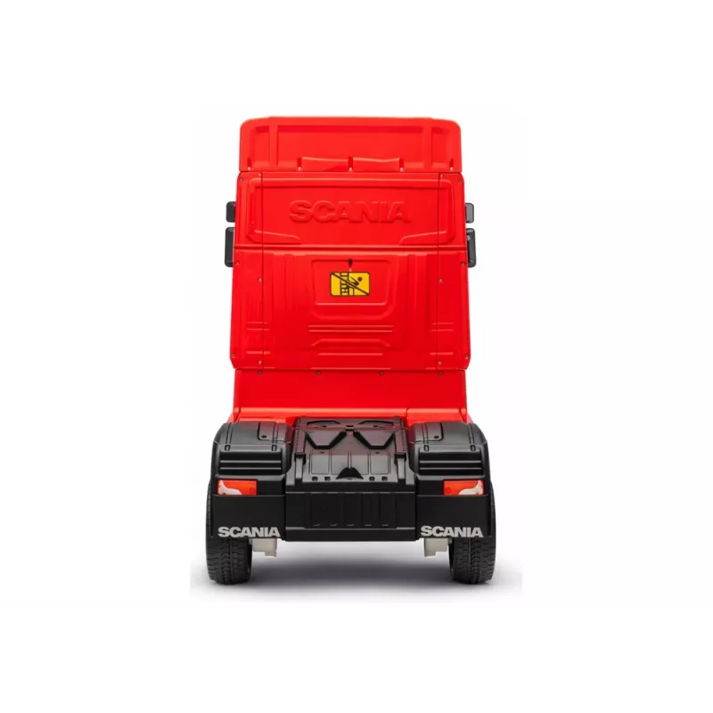 LEAN CARS Scania 500R HL698 12V elektrinis visureigis 4x4 raudonas su nuotolinio valdymo pultu