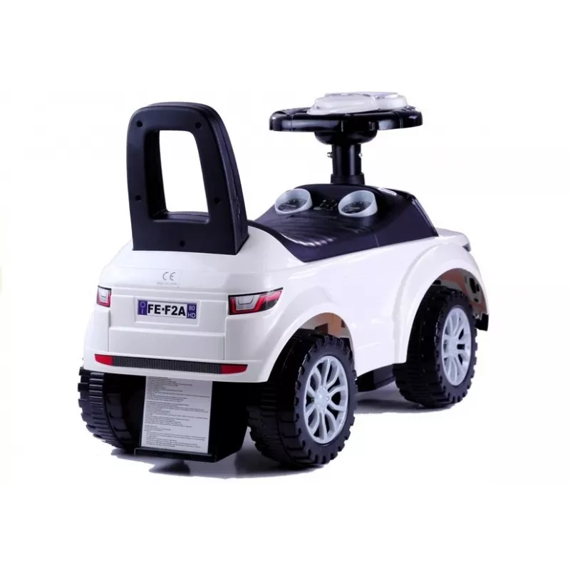 LEAN CARS Toddlers Ride On 613W White Sound Light